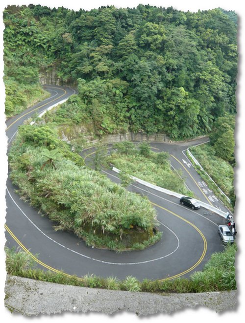 Twisty Roads in Taiwan Image